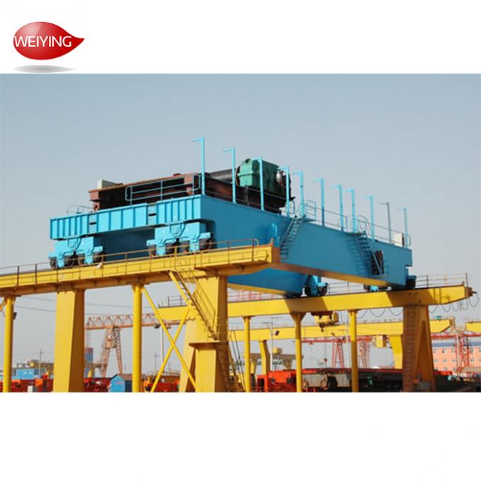 두배 거더 32t 상승 오버헤드 브릿지 크레인 A6 매달리는 제어 8