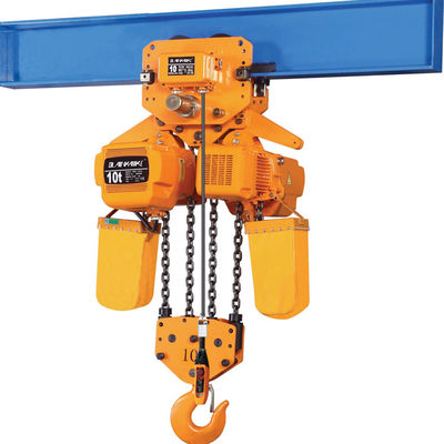 맞춤화된 등대세 전기 체인 블록 5 톤  7.2m/Min 380V