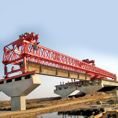 200대 톤 두배 다발 고속도로 거더 세그먼트 다리 개시 기계